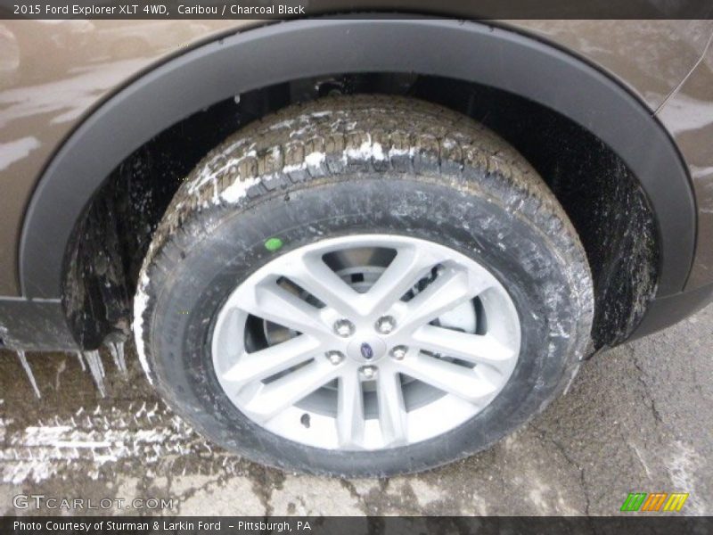 Caribou / Charcoal Black 2015 Ford Explorer XLT 4WD