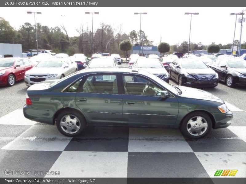 Aspen Green Pearl / Ivory 2003 Toyota Avalon XLS