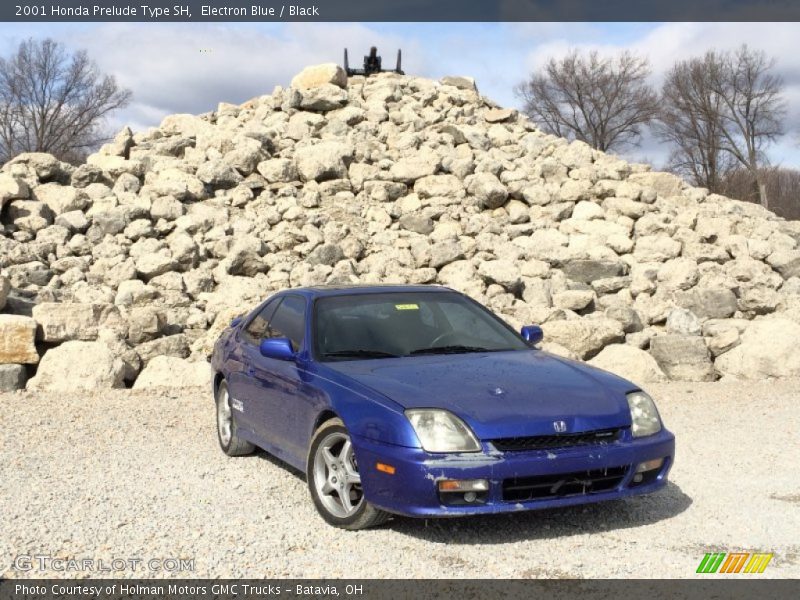 Electron Blue / Black 2001 Honda Prelude Type SH