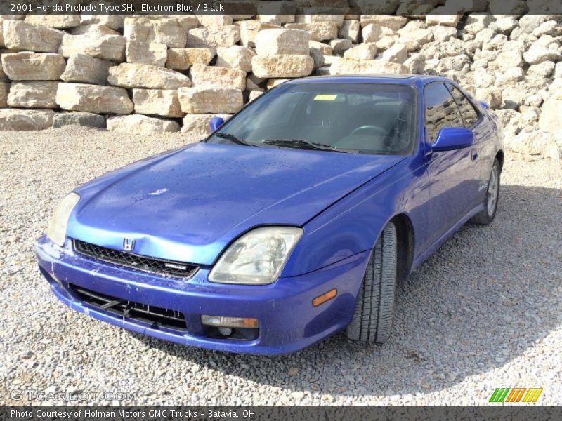 Electron Blue / Black 2001 Honda Prelude Type SH
