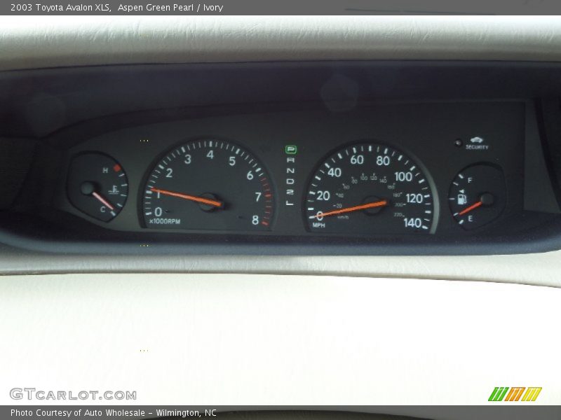 Aspen Green Pearl / Ivory 2003 Toyota Avalon XLS