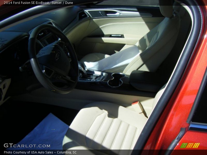 Sunset / Dune 2014 Ford Fusion SE EcoBoost