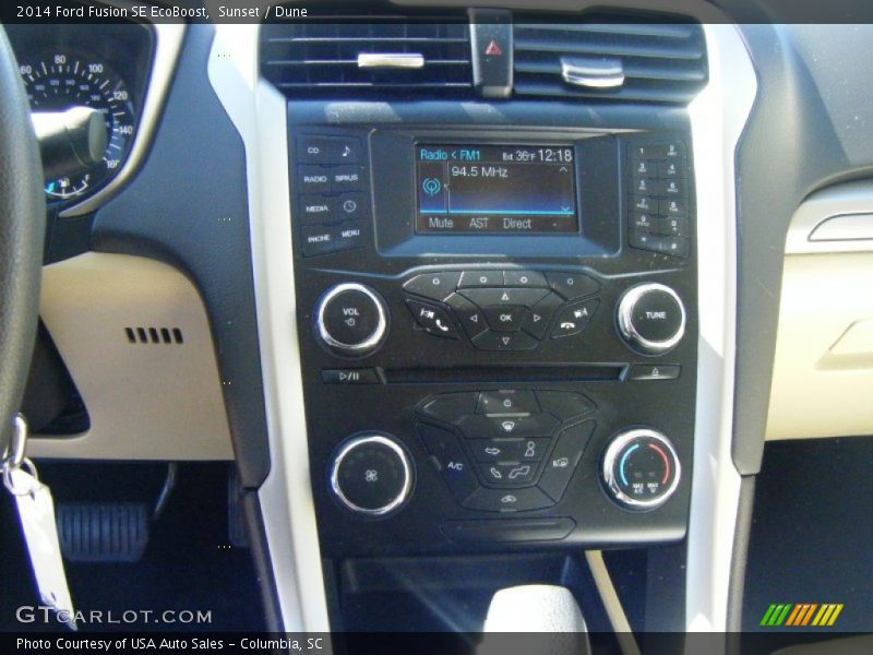 Sunset / Dune 2014 Ford Fusion SE EcoBoost