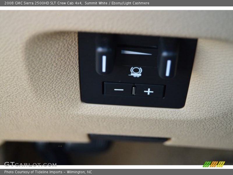 Summit White / Ebony/Light Cashmere 2008 GMC Sierra 2500HD SLT Crew Cab 4x4