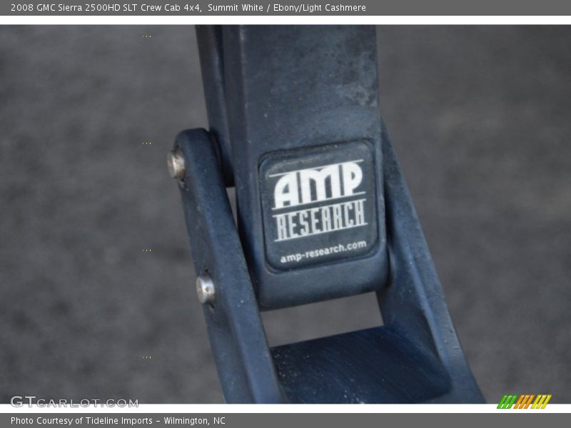 Summit White / Ebony/Light Cashmere 2008 GMC Sierra 2500HD SLT Crew Cab 4x4