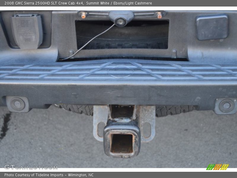 Summit White / Ebony/Light Cashmere 2008 GMC Sierra 2500HD SLT Crew Cab 4x4