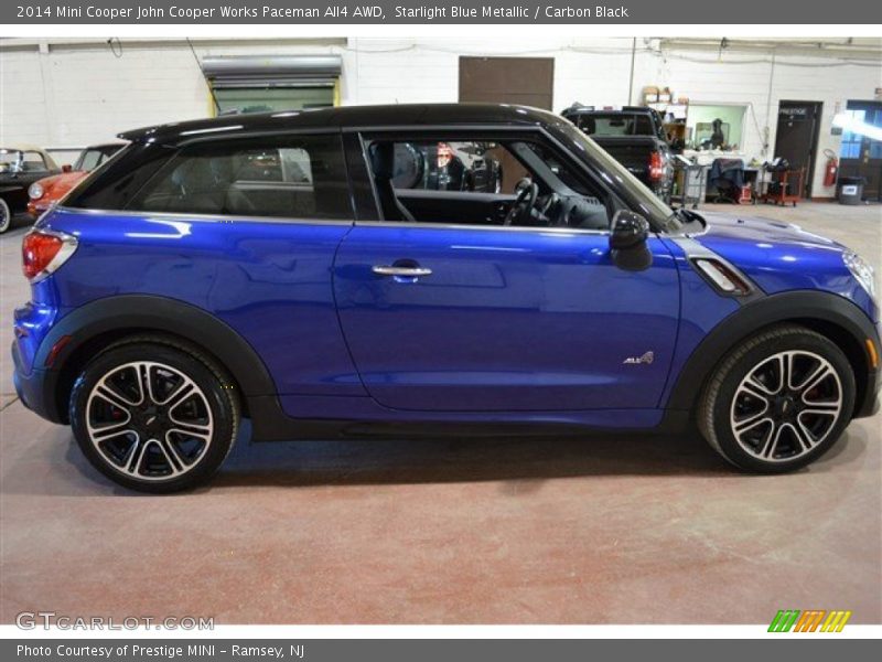 Starlight Blue Metallic / Carbon Black 2014 Mini Cooper John Cooper Works Paceman All4 AWD