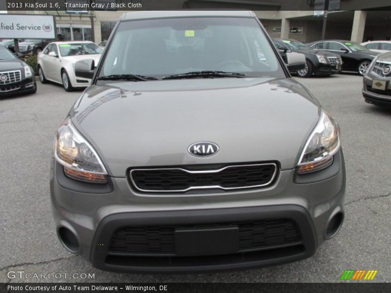 Titanium Gray / Black Cloth 2013 Kia Soul 1.6