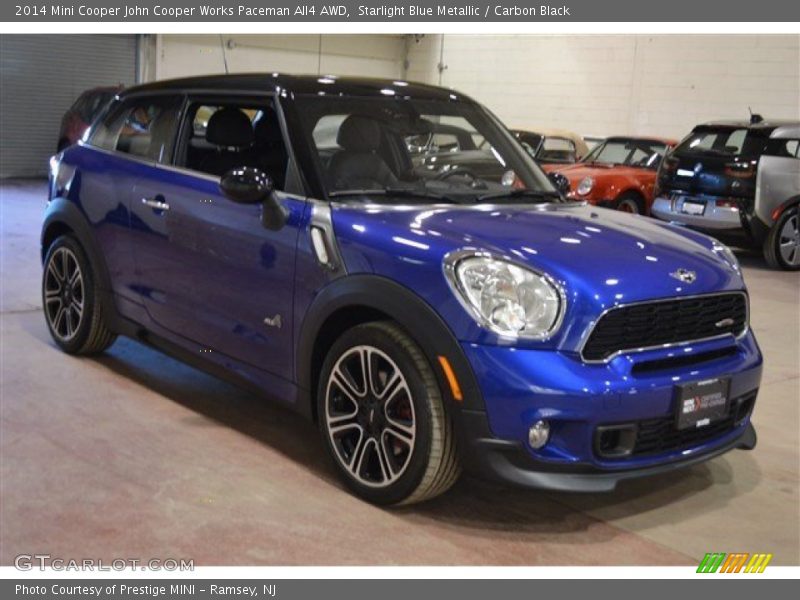 Starlight Blue Metallic / Carbon Black 2014 Mini Cooper John Cooper Works Paceman All4 AWD