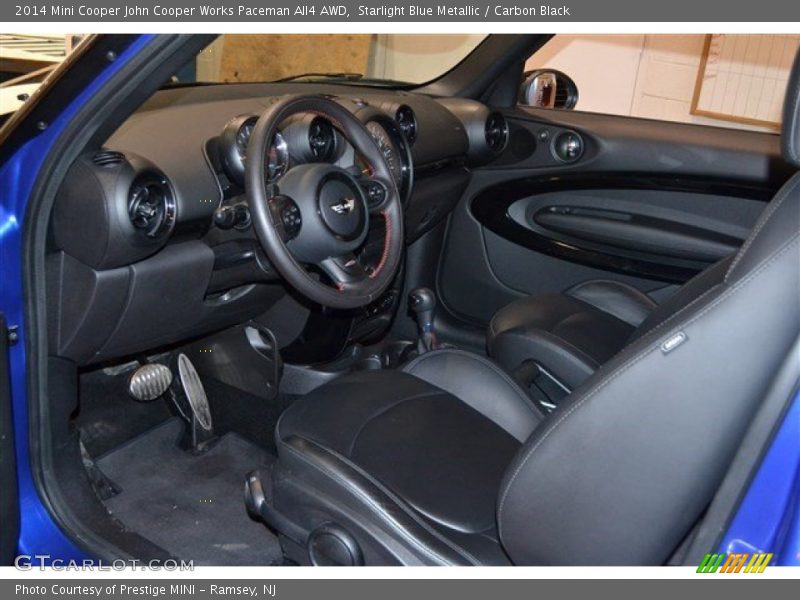 Carbon Black Interior - 2014 Cooper John Cooper Works Paceman All4 AWD 