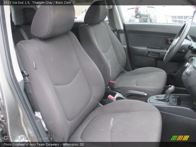 Titanium Gray / Black Cloth 2013 Kia Soul 1.6