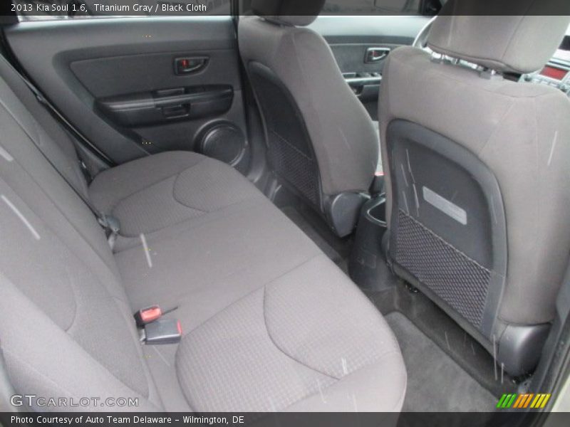 Titanium Gray / Black Cloth 2013 Kia Soul 1.6