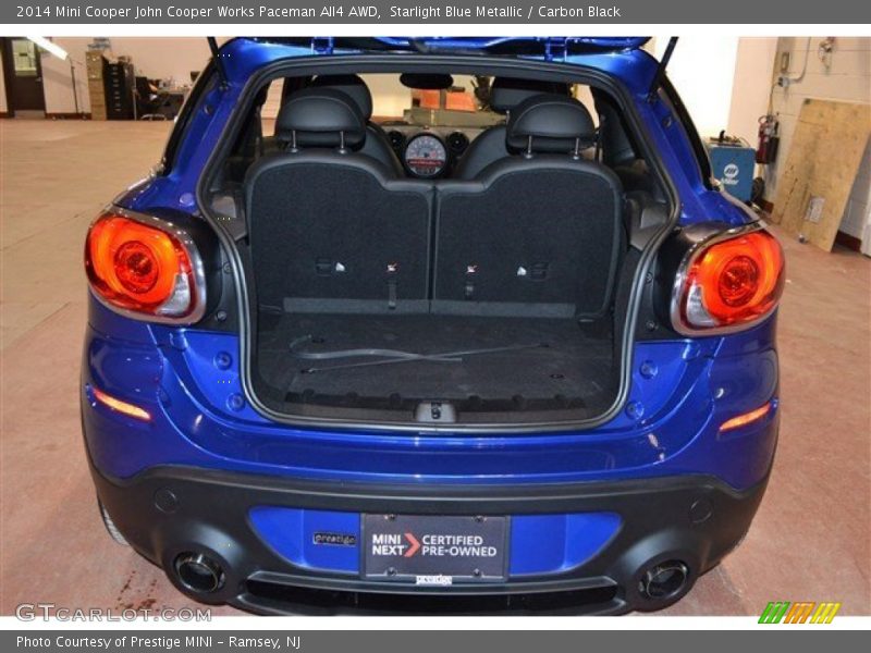 Starlight Blue Metallic / Carbon Black 2014 Mini Cooper John Cooper Works Paceman All4 AWD