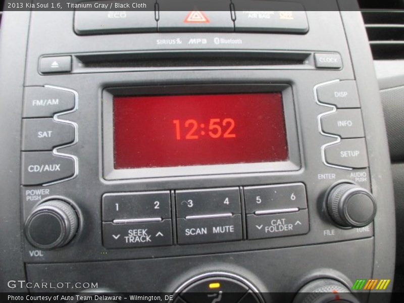 Titanium Gray / Black Cloth 2013 Kia Soul 1.6