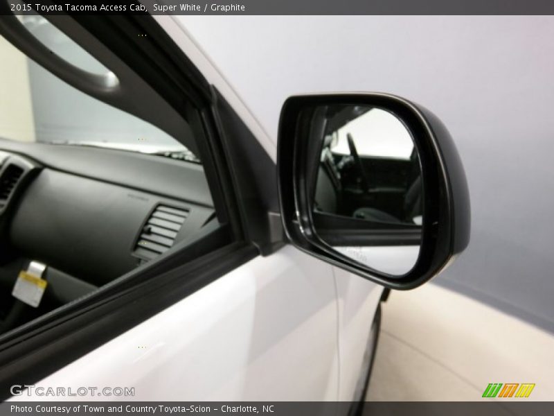 Super White / Graphite 2015 Toyota Tacoma Access Cab