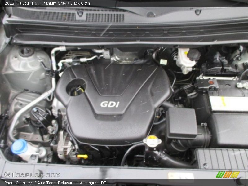 Titanium Gray / Black Cloth 2013 Kia Soul 1.6