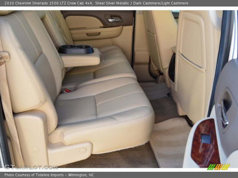Sheer Silver Metallic / Dark Cashmere/Light Cashmere 2010 Chevrolet Silverado 1500 LTZ Crew Cab 4x4