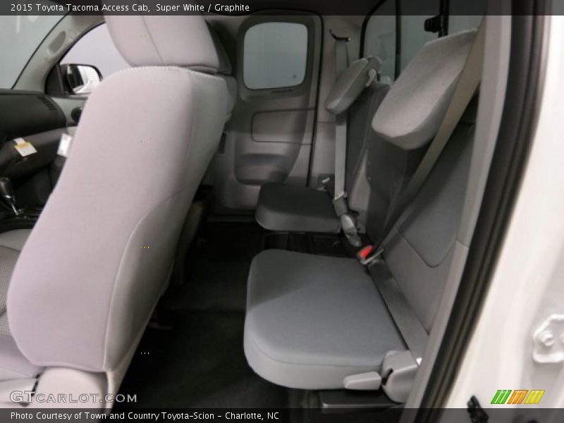 Super White / Graphite 2015 Toyota Tacoma Access Cab
