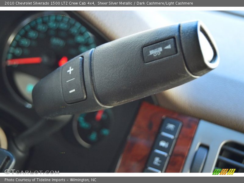 Sheer Silver Metallic / Dark Cashmere/Light Cashmere 2010 Chevrolet Silverado 1500 LTZ Crew Cab 4x4