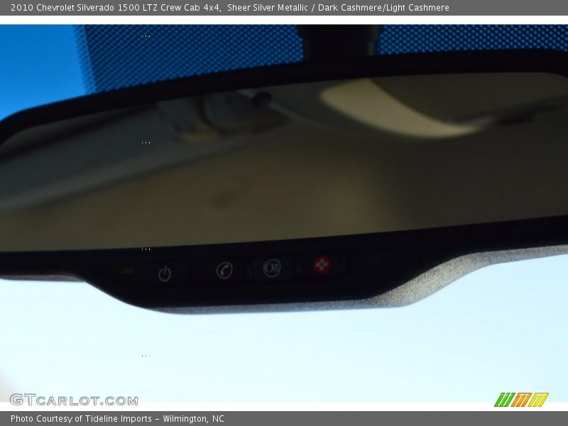 Sheer Silver Metallic / Dark Cashmere/Light Cashmere 2010 Chevrolet Silverado 1500 LTZ Crew Cab 4x4