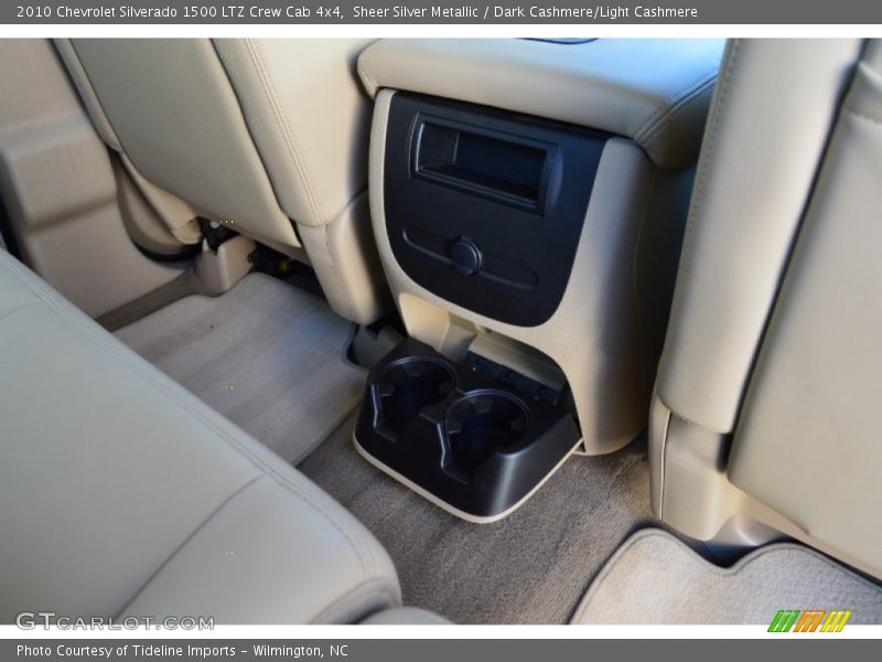 Sheer Silver Metallic / Dark Cashmere/Light Cashmere 2010 Chevrolet Silverado 1500 LTZ Crew Cab 4x4