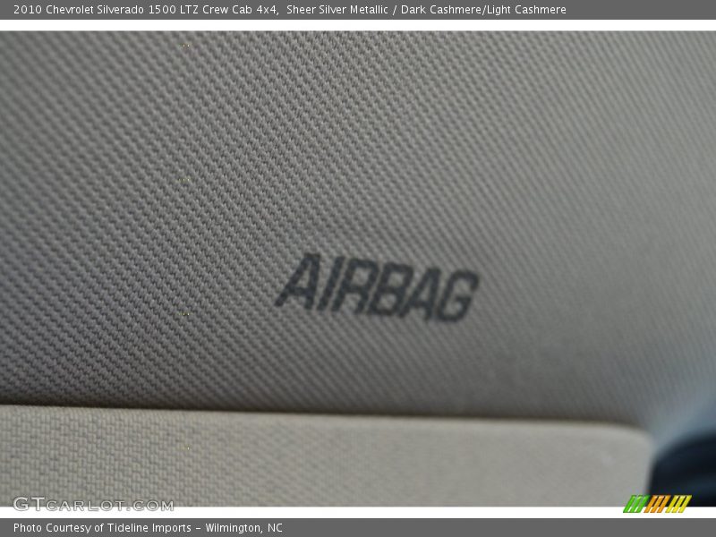 Sheer Silver Metallic / Dark Cashmere/Light Cashmere 2010 Chevrolet Silverado 1500 LTZ Crew Cab 4x4