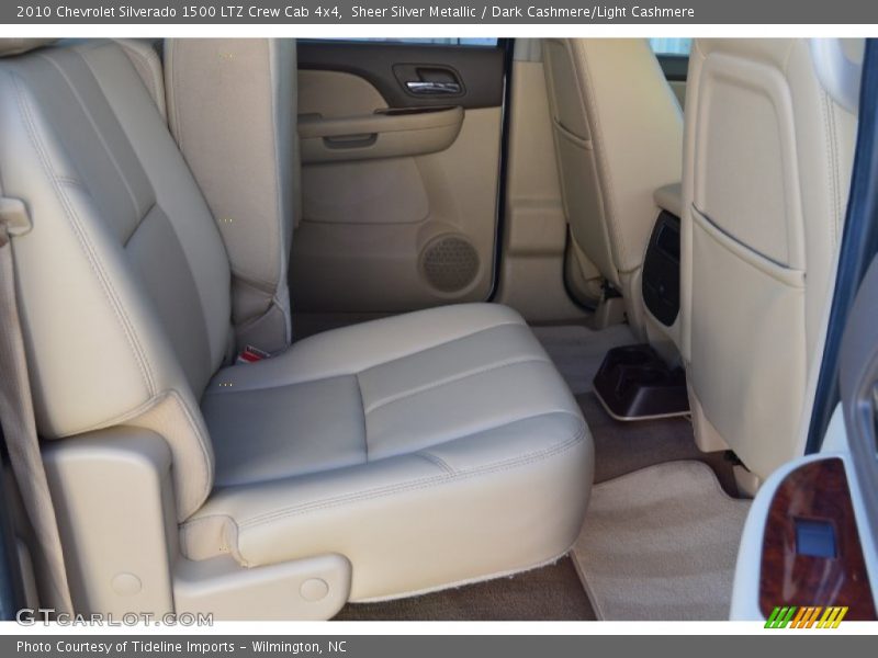 Sheer Silver Metallic / Dark Cashmere/Light Cashmere 2010 Chevrolet Silverado 1500 LTZ Crew Cab 4x4