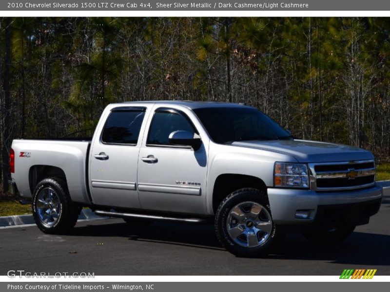 Front 3/4 View of 2010 Silverado 1500 LTZ Crew Cab 4x4