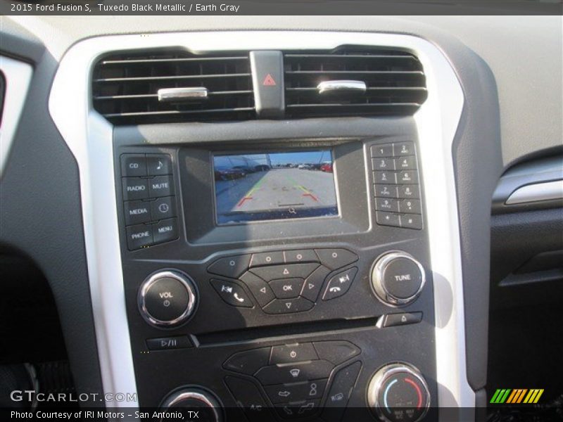 Tuxedo Black Metallic / Earth Gray 2015 Ford Fusion S
