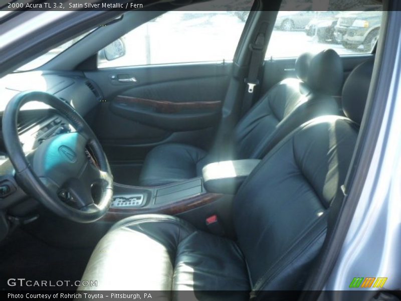 Satin Silver Metallic / Fern 2000 Acura TL 3.2