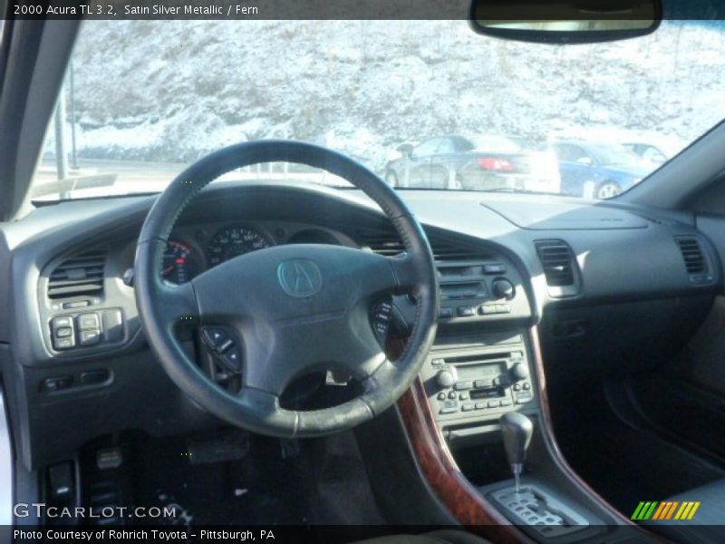 Satin Silver Metallic / Fern 2000 Acura TL 3.2