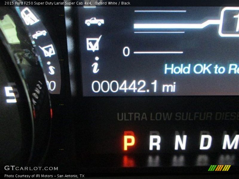 Oxford White / Black 2015 Ford F250 Super Duty Lariat Super Cab 4x4