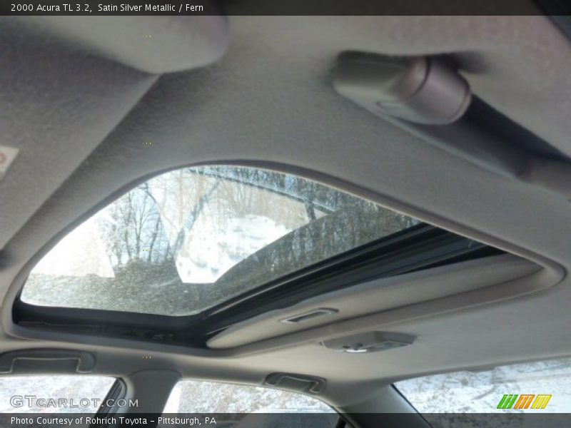 Satin Silver Metallic / Fern 2000 Acura TL 3.2