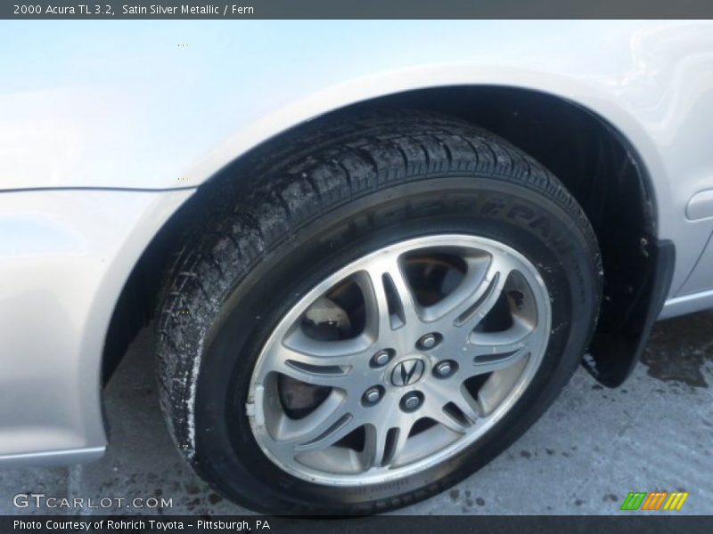 Satin Silver Metallic / Fern 2000 Acura TL 3.2