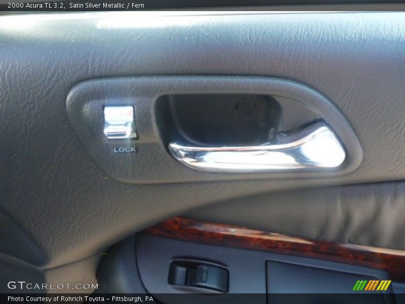 Satin Silver Metallic / Fern 2000 Acura TL 3.2