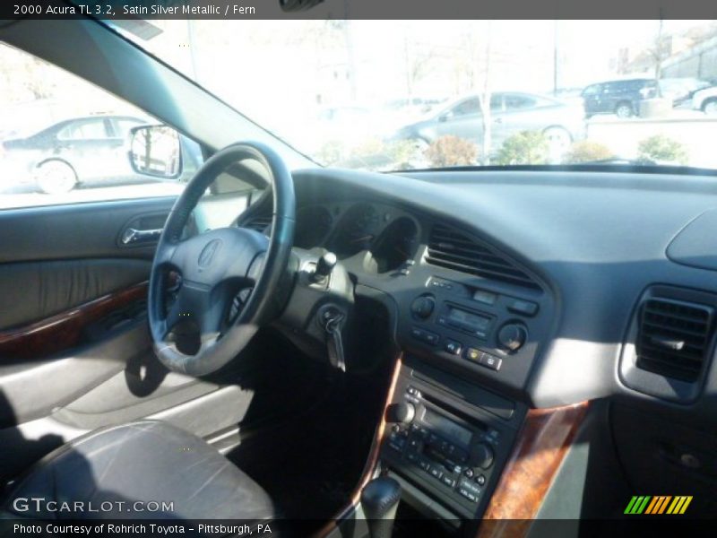 Satin Silver Metallic / Fern 2000 Acura TL 3.2