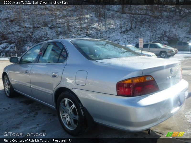 Satin Silver Metallic / Fern 2000 Acura TL 3.2