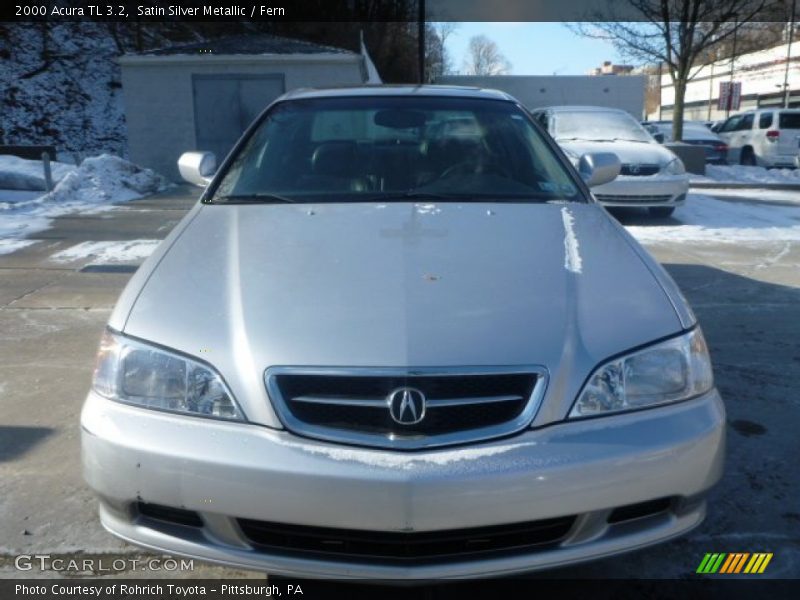 Satin Silver Metallic / Fern 2000 Acura TL 3.2
