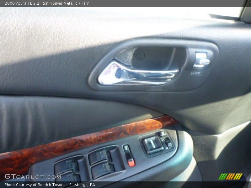 Satin Silver Metallic / Fern 2000 Acura TL 3.2