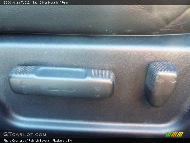 Satin Silver Metallic / Fern 2000 Acura TL 3.2