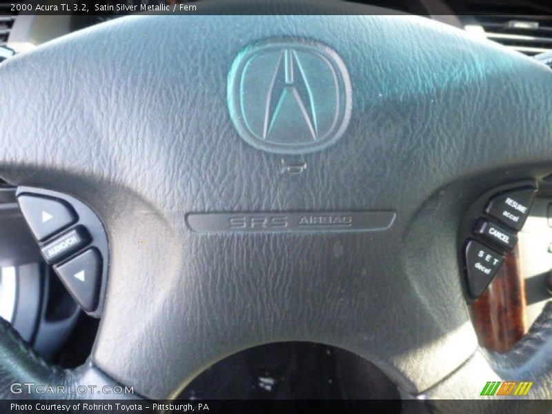 Satin Silver Metallic / Fern 2000 Acura TL 3.2