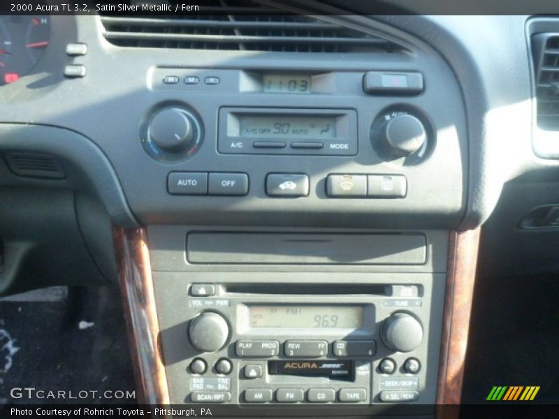 Satin Silver Metallic / Fern 2000 Acura TL 3.2