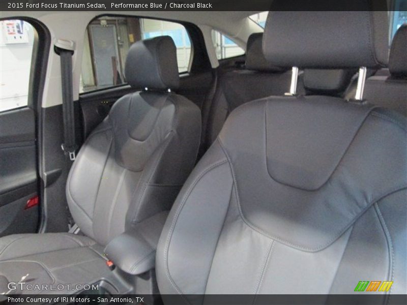 Performance Blue / Charcoal Black 2015 Ford Focus Titanium Sedan