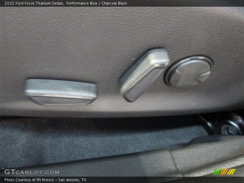 Performance Blue / Charcoal Black 2015 Ford Focus Titanium Sedan