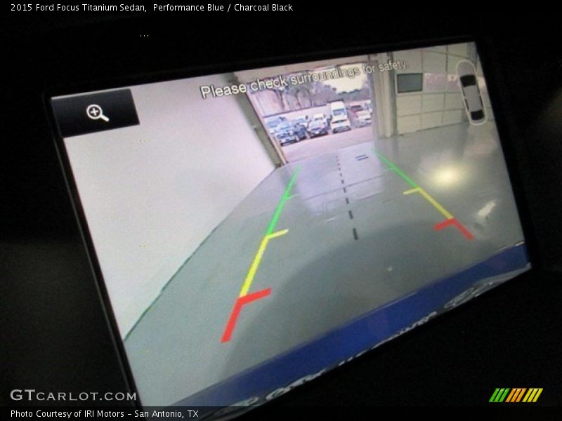 Performance Blue / Charcoal Black 2015 Ford Focus Titanium Sedan