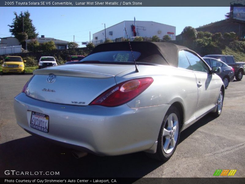 Lunar Mist Silver Metallic / Dark Stone 2005 Toyota Solara SE V6 Convertible