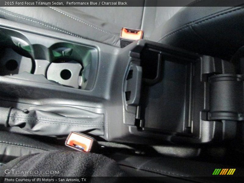 Performance Blue / Charcoal Black 2015 Ford Focus Titanium Sedan