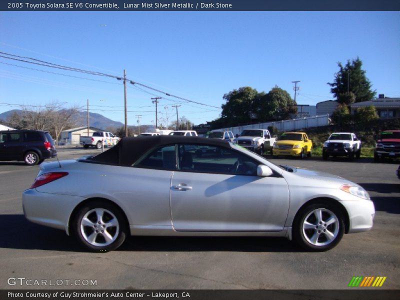 Lunar Mist Silver Metallic / Dark Stone 2005 Toyota Solara SE V6 Convertible