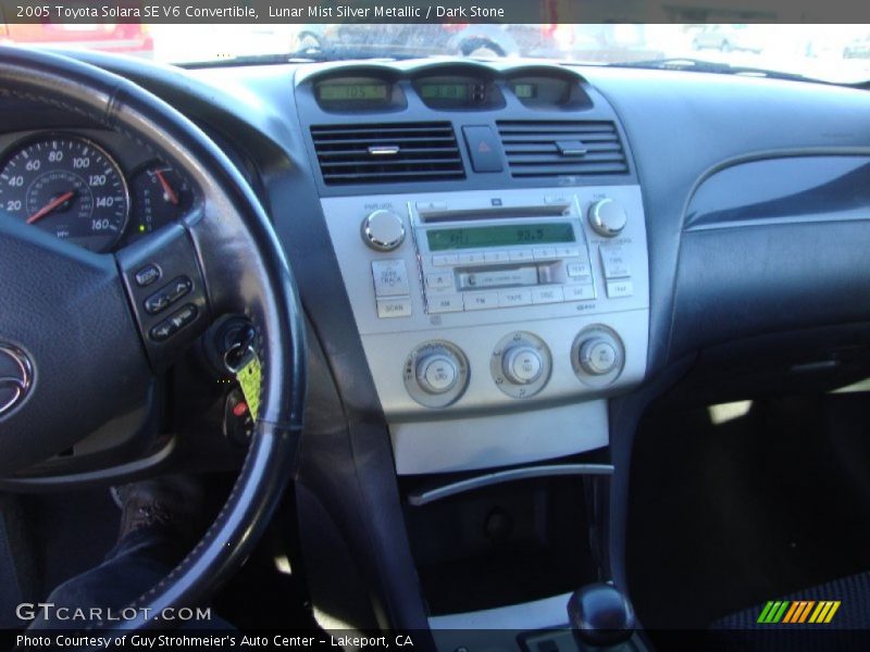 Lunar Mist Silver Metallic / Dark Stone 2005 Toyota Solara SE V6 Convertible