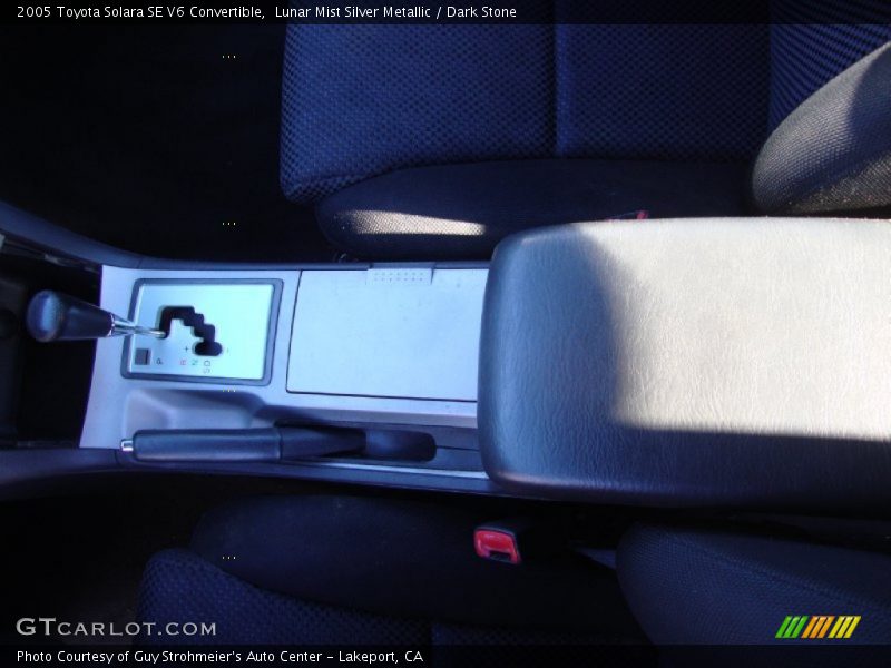 Lunar Mist Silver Metallic / Dark Stone 2005 Toyota Solara SE V6 Convertible